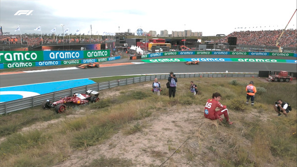 シャルル・ルクレール、リタイヤ：2025年F1オランドGP