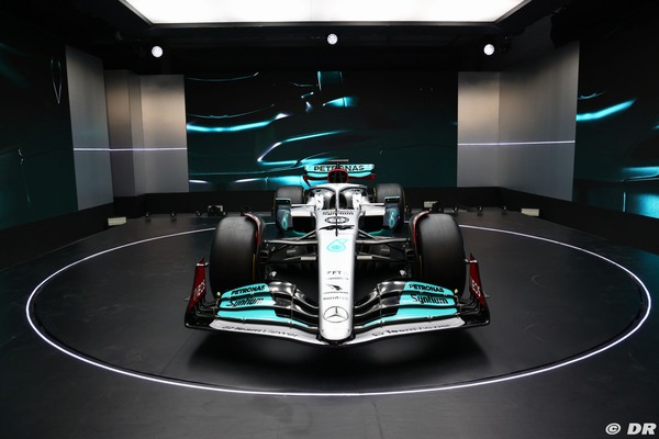 メルセデスW13:2022年F1マシン