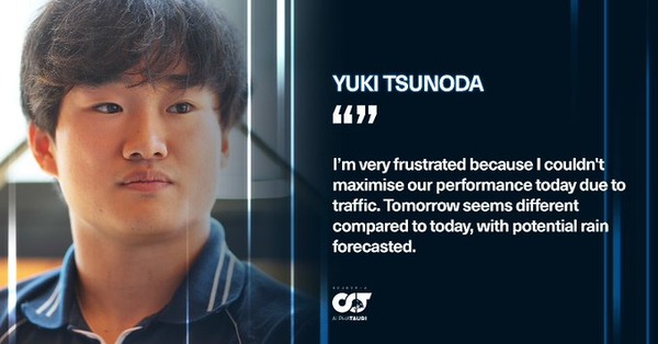 角田裕毅（アルファタウリ）：2023年F1オーストリアGP