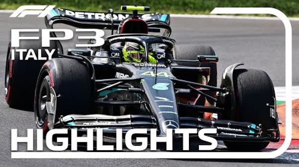 2023年F1イタリアGP フリー走行3回目ハイライト