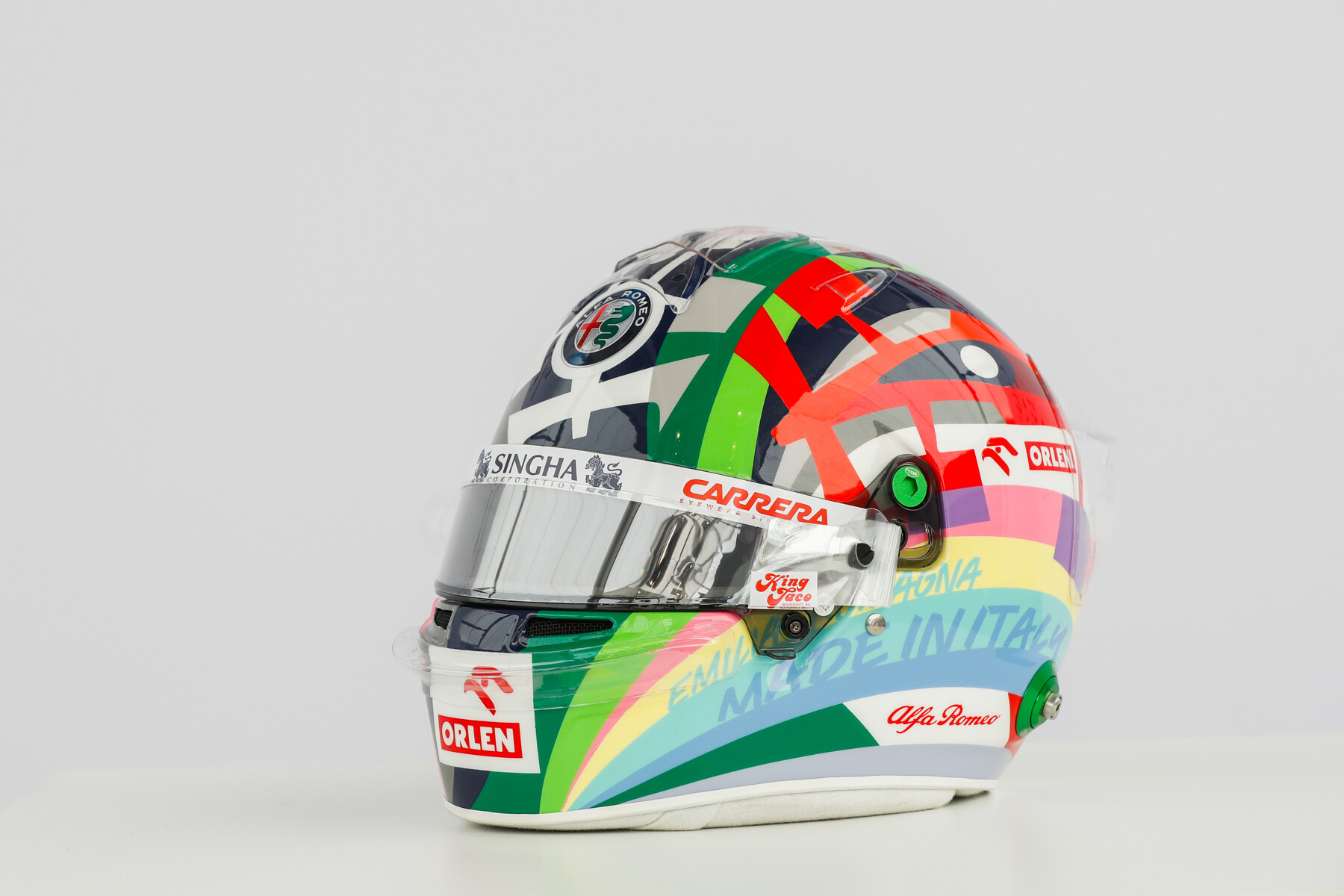 アントニオ ジョビナッツィ 母国レース仕様のヘルメット F1エミリア ロマーニャgp F1通信jp アントニオ ジョビナッツィ 母国レース仕様のヘルメット F1エミリア ロマーニャgp F1通信jp