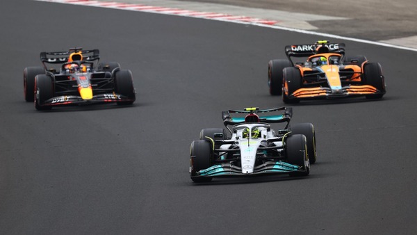 ルイス・ハミルトン、マックス・フェルスタッペン、ランド・ノリス:2022年F1ハンガリーGP