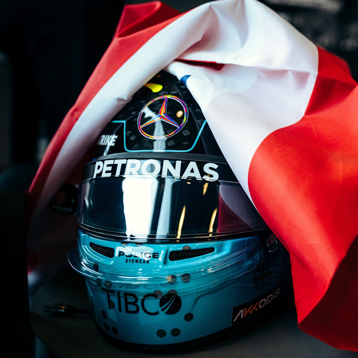 ジョージ・ラッセル、イギリス仕様のヘルメット : F1通信jp ジョージ・ラッセル、イギリス仕様のヘルメット : F1通信jp