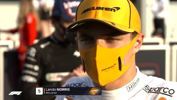 ランド・ノリス（マクラーレン）2021年F1アゼルバイジャンGP決勝コメント