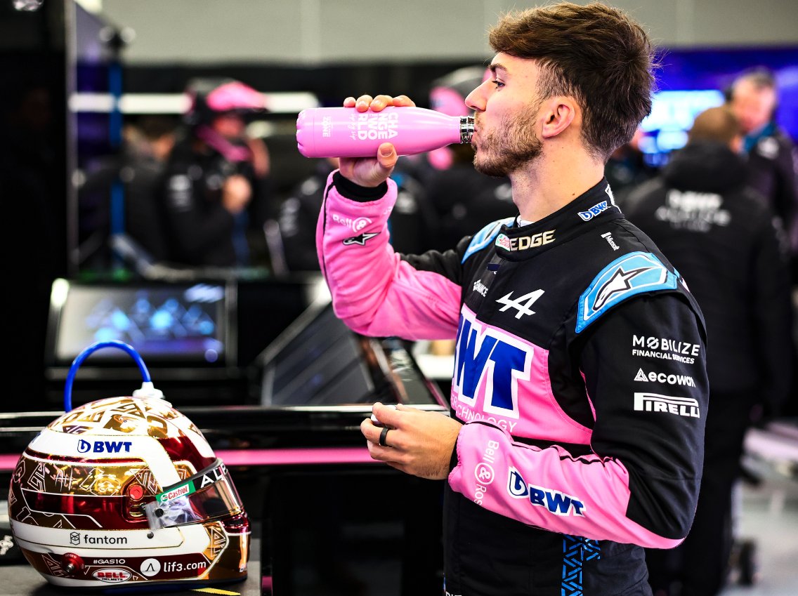 ピエール・ガスリー 2023年F1ヘルメット写真 : F1通信jp ピエール・ガスリー 2023年F1ヘルメット写真 : F1通信jp