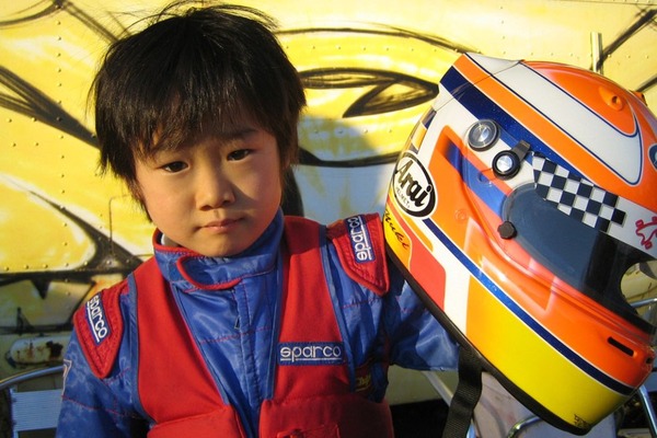 角田裕毅、幼い時からF1ドライバーを目指す
