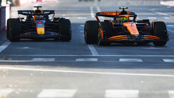 ノリス、フェルスタッペンをオーバーテイク:2024年F1アゼルバイジャンGP