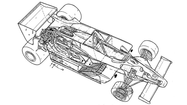 ロータス79の「X線」画像