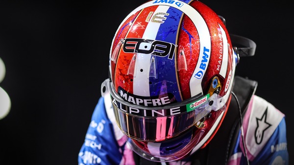 エステバン・オコン 2022年F1ヘルメット