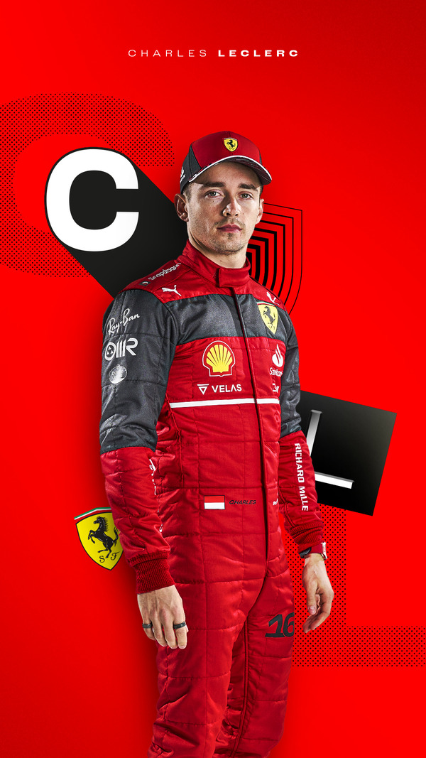 シャルル・ルクレールの2022年F1レーシングスーツ