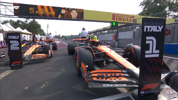 ノリスがポール、ピアストリが2位でマクラーレンがフロントロー独占！：2024年F1イタリアGP予選