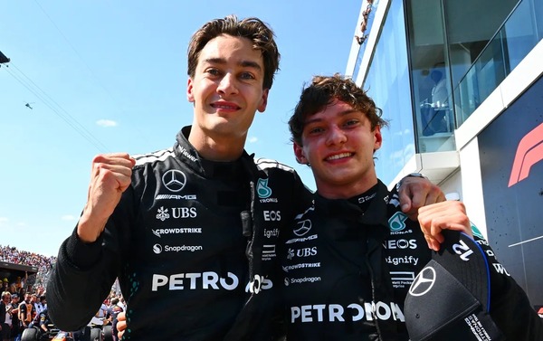 ジョージ・ラッセルとキミ・アントネッリ