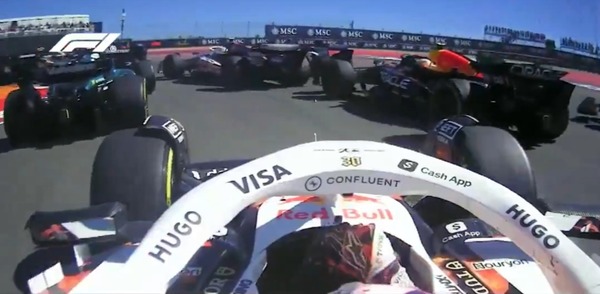 角田裕毅の見事なスタート：2025年F1アメリカGP