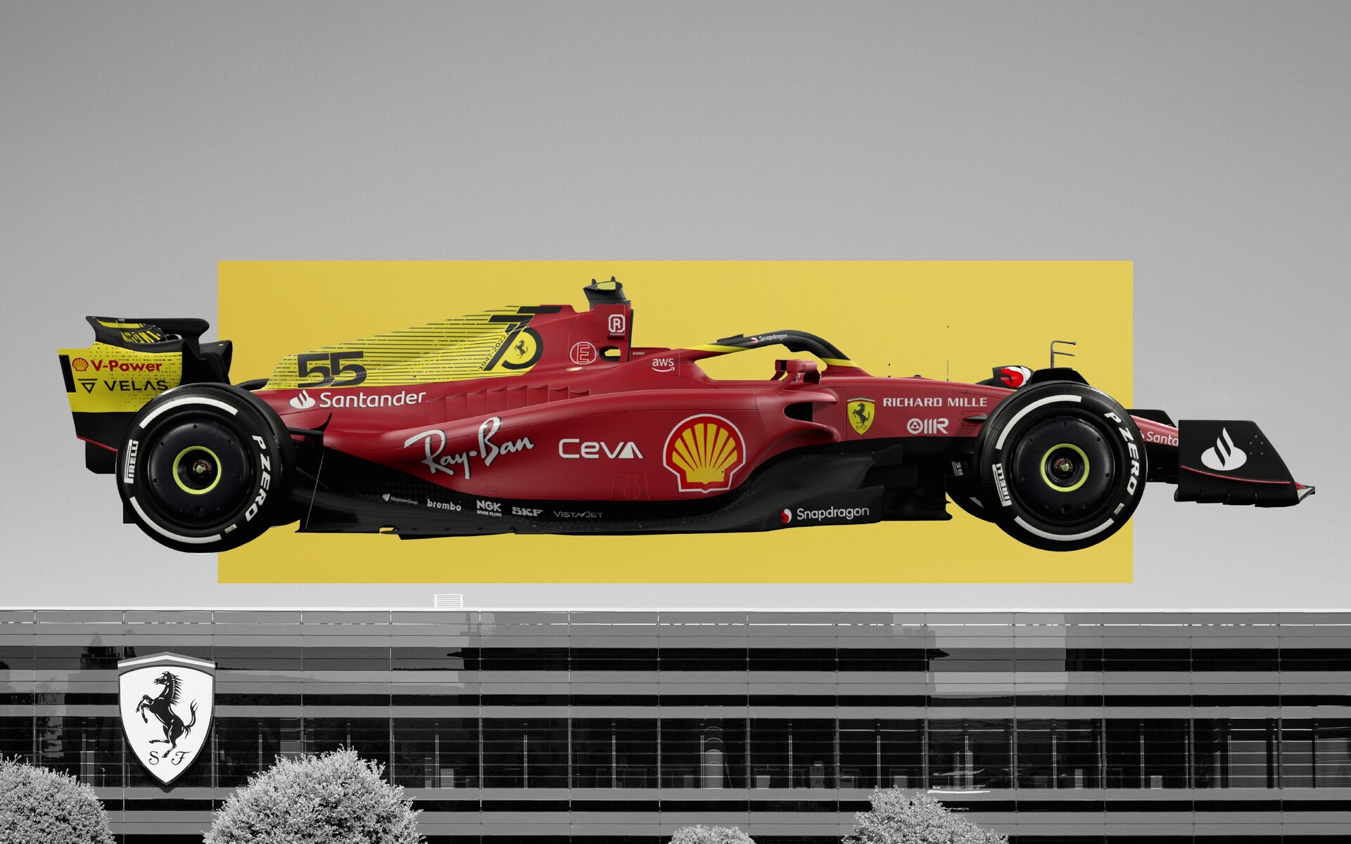 カルロス・サインツ、イタリア仕様のヘルメット : F1通信jp カルロス・サインツ、イタリア仕様のヘルメット : F1通信jp