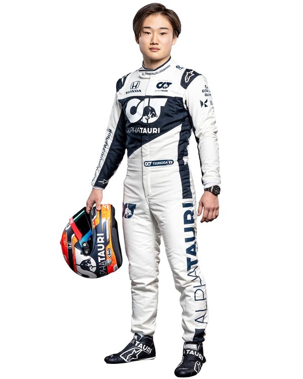 角田裕毅（アルファタウリ・ホンダ）2021年F1レーシングスーツ