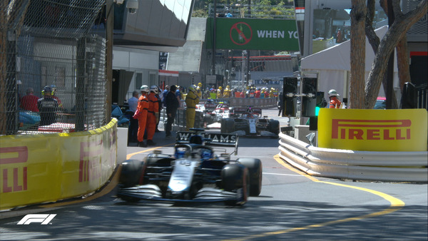 伝統のモナコGPスタート:2021年F1モナコGP