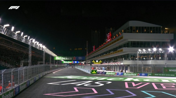2023年F1第22戦ラスベガスGPフリー走行2回目<