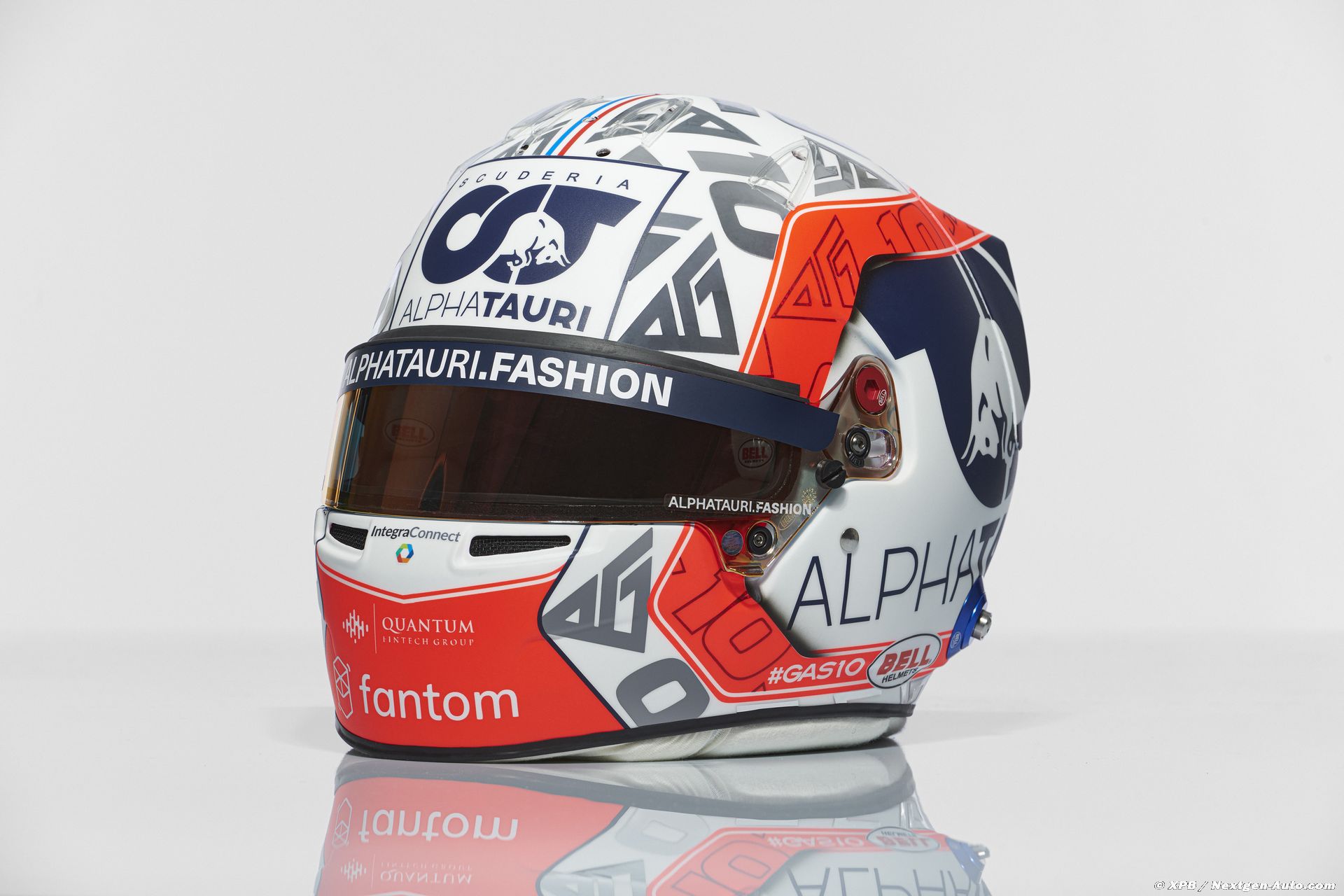 ピエール・ガスリー 2022年F1ヘルメット写真 : F1通信jp ピエール・ガスリー 2022年F1ヘルメット写真 : F1通信jp