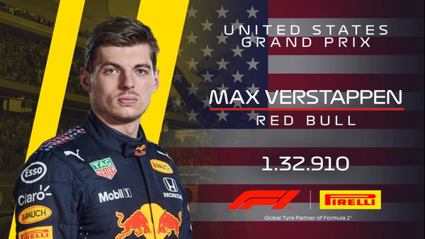 フェルスタッペンのポール・ラップ:2021年F1アメリカGP