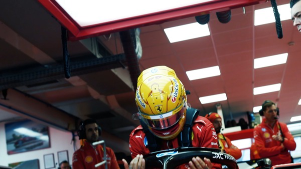 ルイス・ハミルトン、フェラーリ初走行：2025年1月22日
