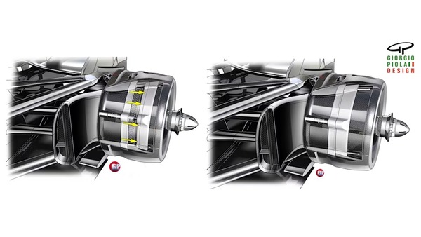 2000年代初頭のマクラーレンのブレーキディスクドラム