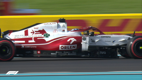 キミ・ライコネン(アルファロメオ)2021年F1GP 105