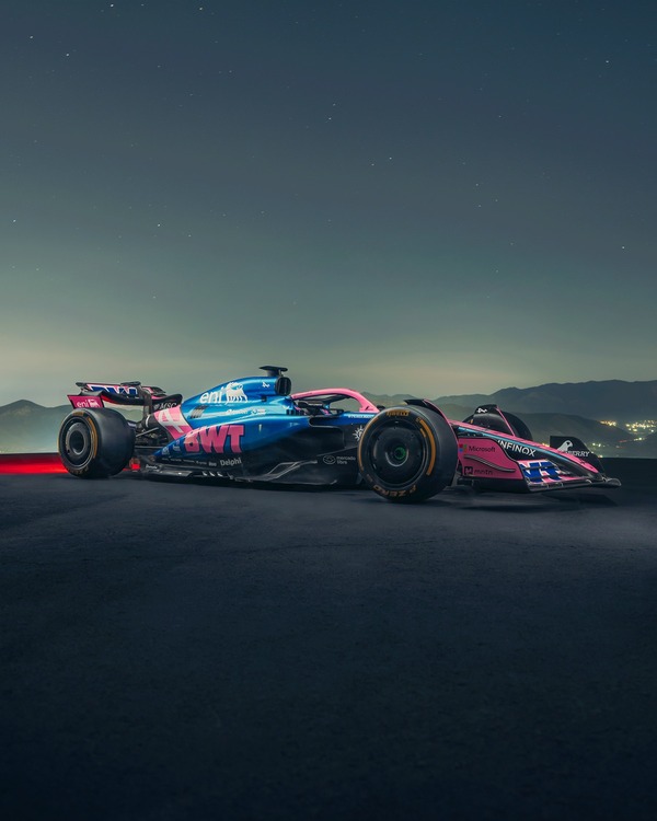 アルピーヌの2025年F1マシンカラーリング