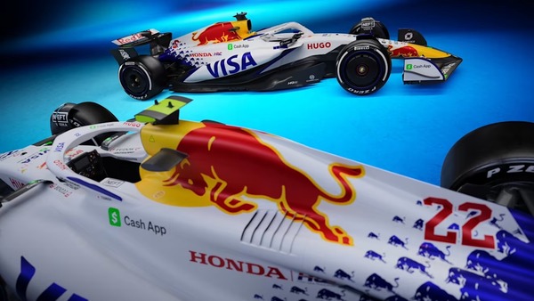 レーシングブルズの2025年F1マシンカラーリング