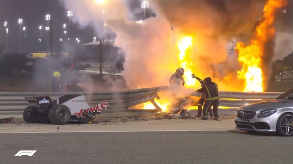 ロマン・グロージャン 炎から奇跡の脱出：2020年F1バーレーンGP
