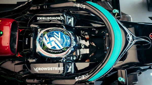 ヴァルテリ・ボタス（メルセデス）2021年F1ヘルメット