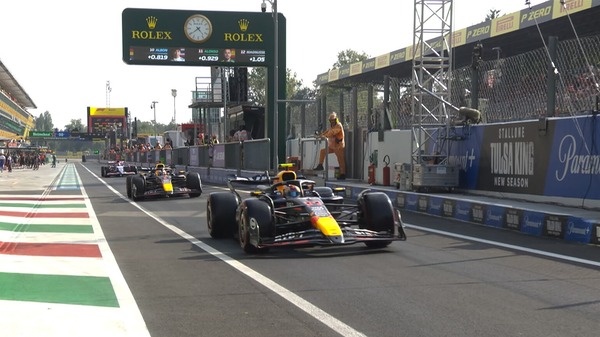 レッドブルの2台がコースに:2024年F1イタリアGP予選