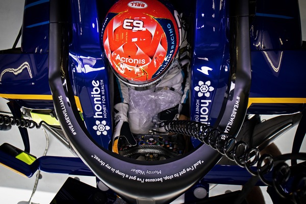 ジョージ・ラッセル（ウィリアムズ）2021年F1ヘルメット