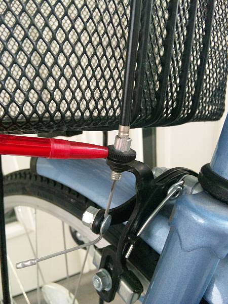ママチャリの前ブレーキの効き具合を調整 自転車通勤会社員の北海道日記 ママチャリの前ブレーキの効き具合を調整 自転車通勤会社員の北海道日記