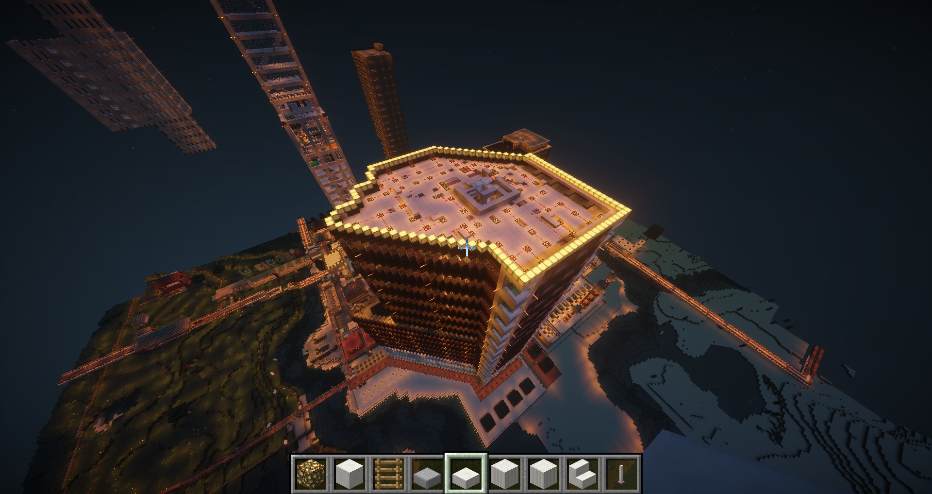店舗複合型高層マンション11階から17階まで Minecraft建築部のラプターのblog 店舗複合型高層マンション11階から17階まで Minecraft建築部のラプターのblog