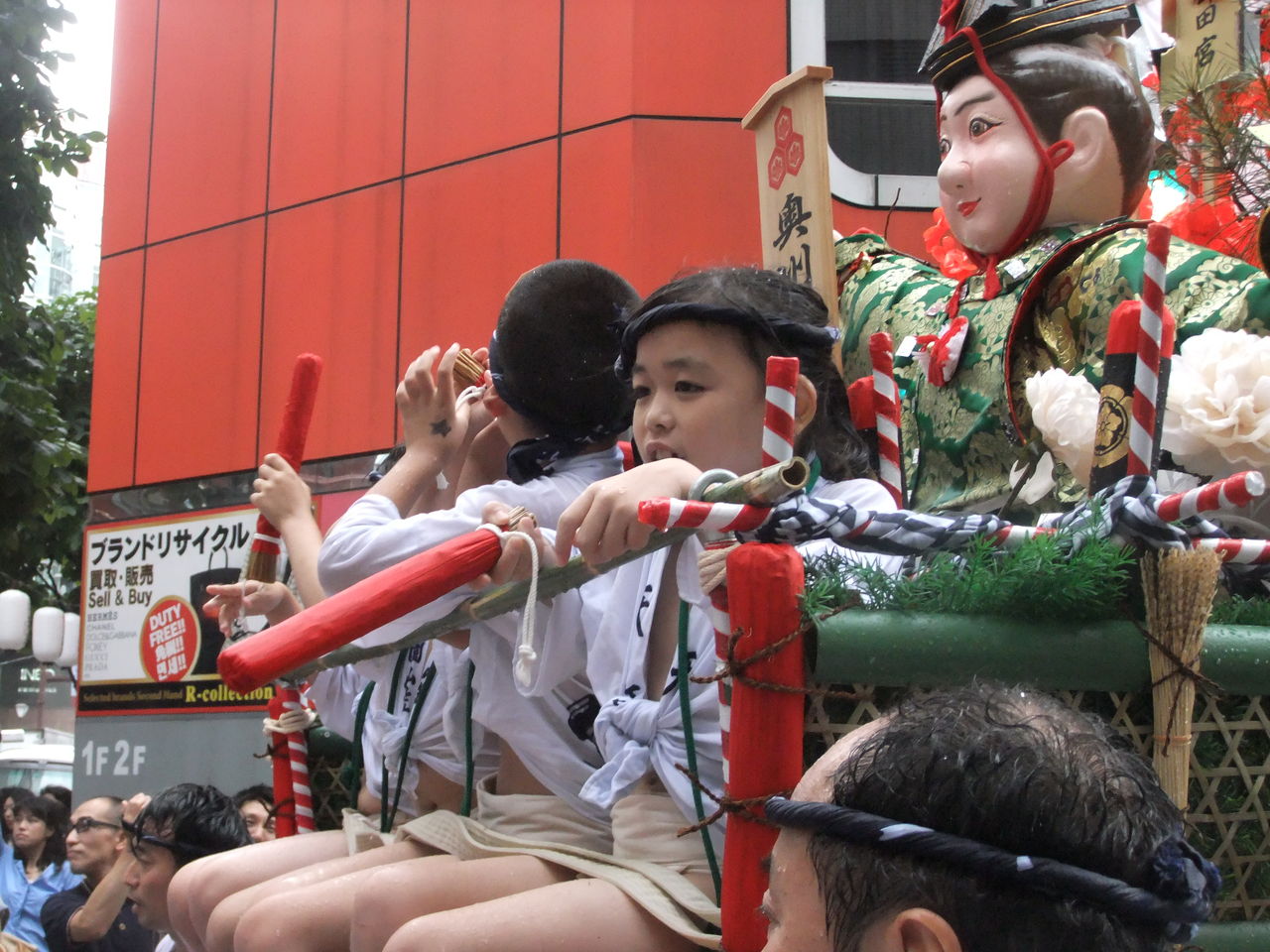 12 7 7 新天町 子ども山笠 第26回だそう ボーイスカウト福岡第３団のブログ 福岡市南区高宮