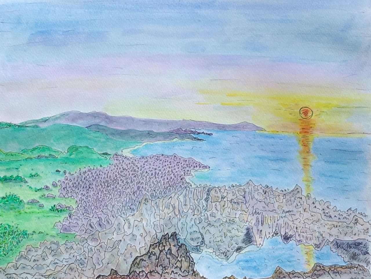自称 太陽の絵アーティスト 朝日や夕陽は 得意中の得意です 沖永良部島の安全 安心なレストラン ギャラリー ギャラリーmio 自称 太陽の絵アーティスト 朝日や夕陽は 得意中の得意です 沖永良部島の安全 安心なレストラン ギャラリー ギャラリーmio