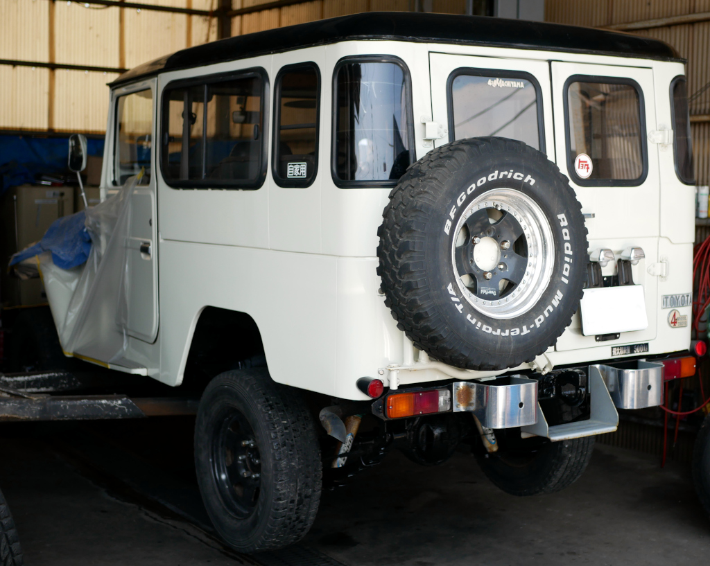 トヨタ　ランドクルーザー　４０　パーツカタログ　車検・外装　'80.8~ トヨタ ランドクルーザー 40 パーツカタログ 車検・外装 '80.8