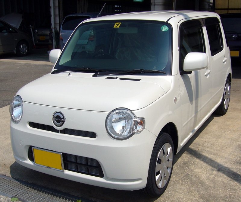 ダイハツ ミラココアを納車しました 佐賀の福岡モータース 鈑金塗装とランクルも得意な整備工場