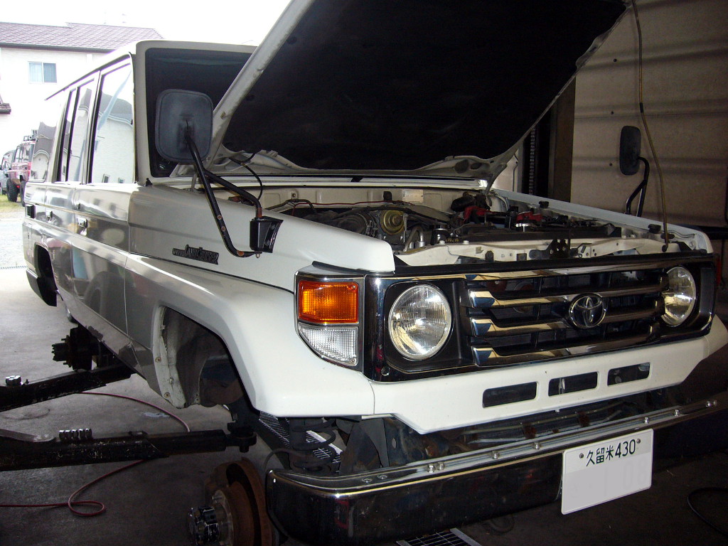 ランクル車検（5月～7月ご入庫のまとめ） : 佐賀の福岡モータース
