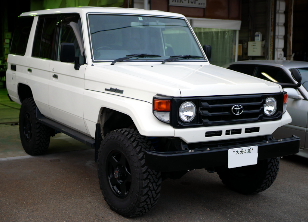 トヨタ ランドクルーザー Hzj76 の車検整備 佐賀の福岡モータース 鈑金塗装とランクルも得意な整備工場 トヨタ ランドクルーザー Hzj76 の車検整備 佐賀の福岡モータース 鈑金塗装とランクルも得意な整備工場