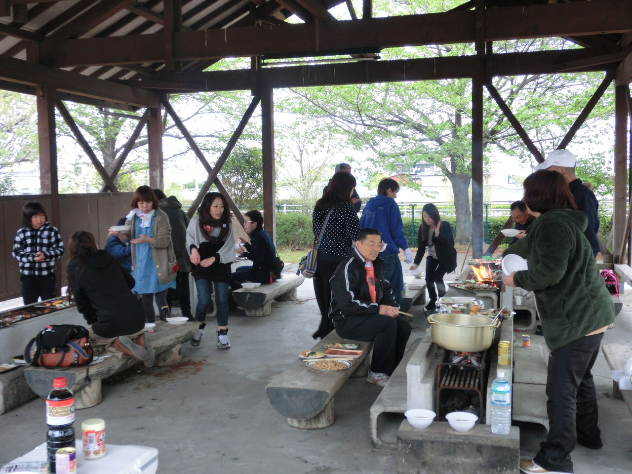 プロアクティブ春のお花見 ｂｂｑ 株式会社プロアクティブの毎日