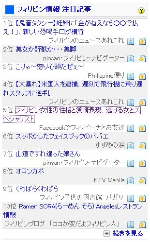 フィリピン情報 フィリピン女性の性格と愛情表現0217