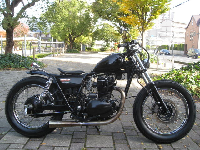 スポーツスター タンク加工 250TR入荷 : 広島のカスタムバイク