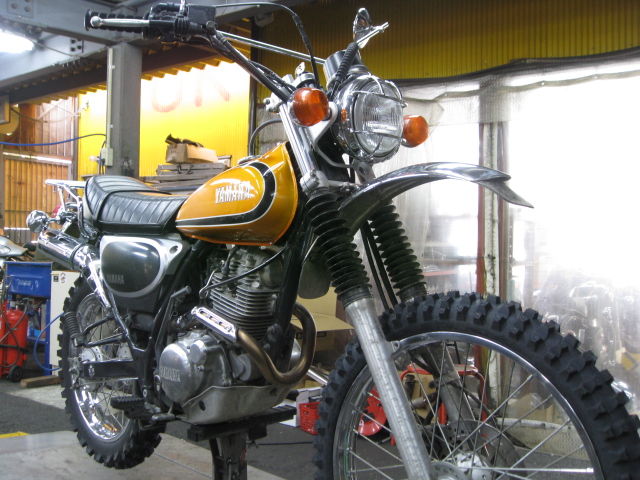 VMXブロンコ！DS400整備！ｴﾝﾌｨｰﾙﾄﾞ車検 : 広島のカスタムバイク