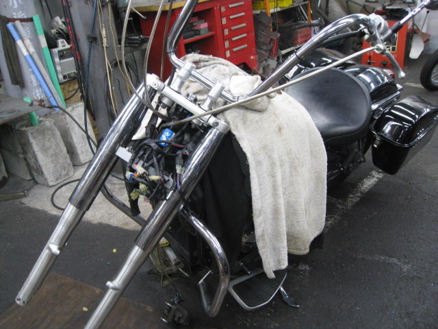 シャドウ400 スポーツスター883整備中 広島のカスタムバイクショップfactory R54 ブログ シャドウ400 スポーツスター883整備中 広島のカスタムバイクショップfactory R54 ブログ