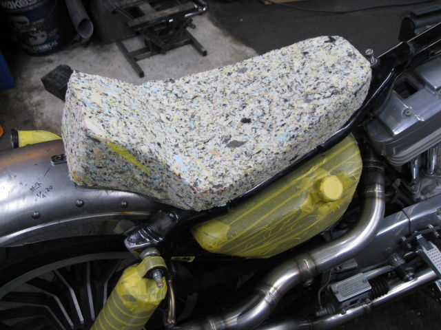 ワンオフシート！250TR VMX！ : 広島のカスタムバイクショップ