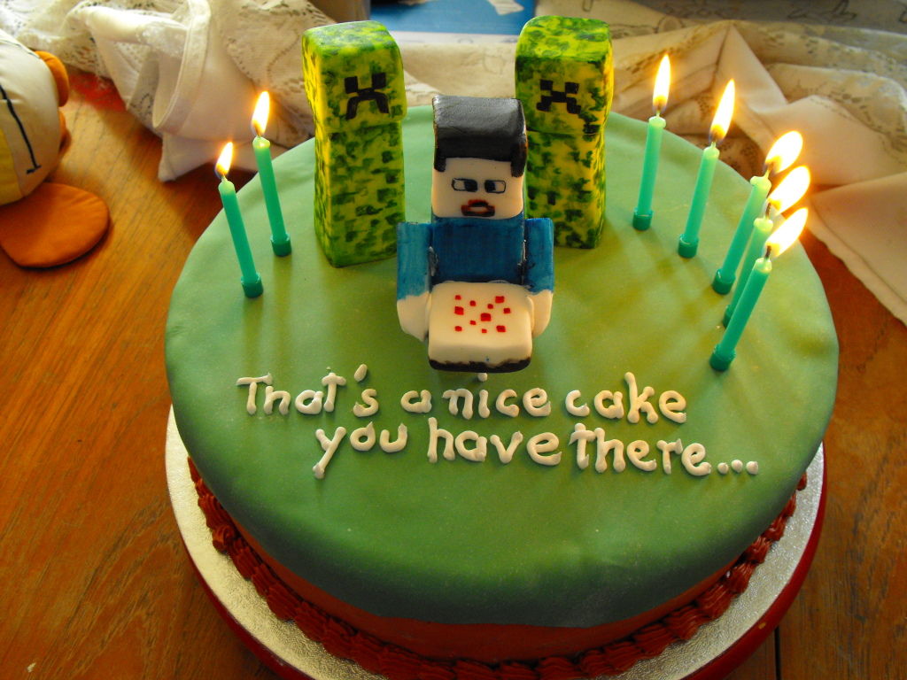美味しそう マイクラケーキでhappy Birthday クオリティはんぱないマイクラケーキ 22選 美味しそう Wikiを見てもワカラナイ人のためのminecraft