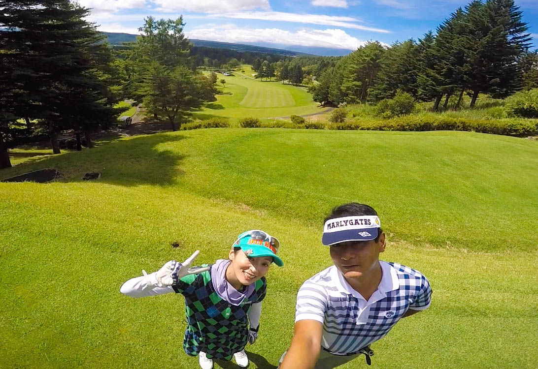 高原でゴルフ 蓼科高原カントリークラブ ふぁ ふぁ 宮古島