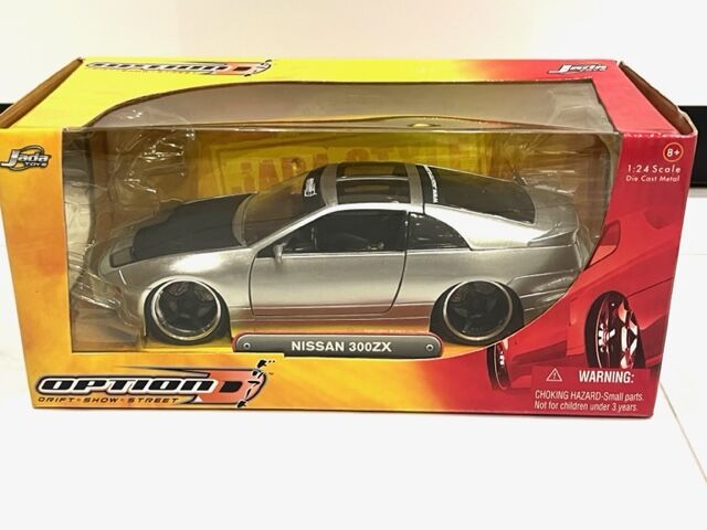 1/24 JADA TOYS OPTION D NISSAN 300ZX シルバー : FAIRLADY Z