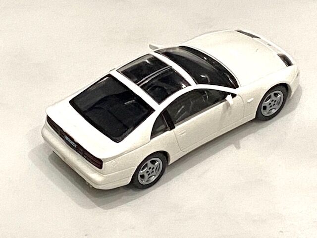 1/87 KATO MODEL CAR ニッサン フェアレディZ 300ZX ホワイト 箱違い